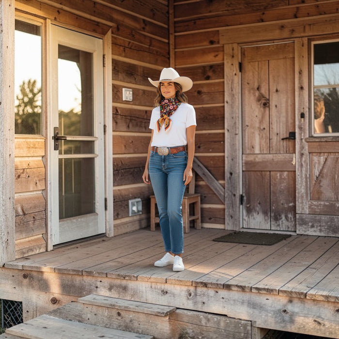 FOLKLORE JAFFA - Neck Scarf - 1773