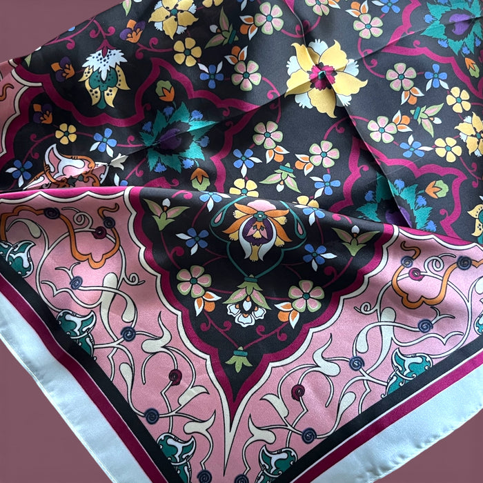 FOLKLORE BERRY - Neck Scarf - 1773