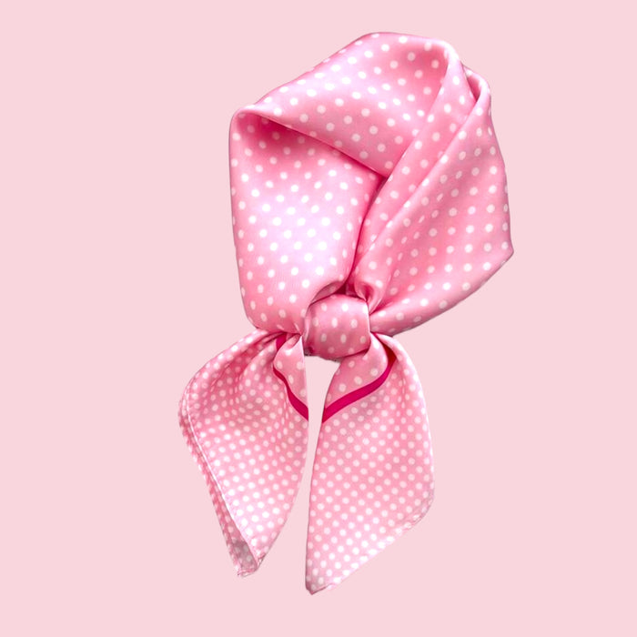 PINK SPOT - Classic Print Neck Scarf - 1773