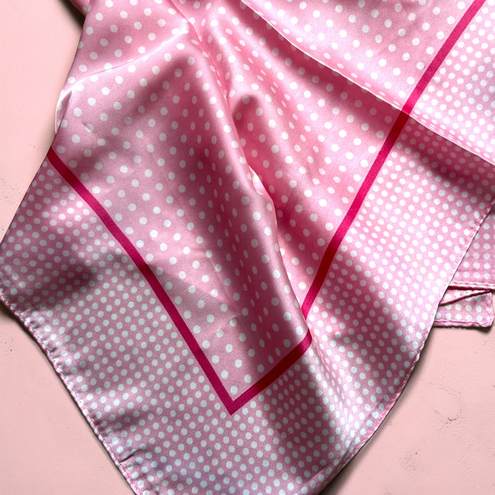 PINK SPOT - Classic Print Neck Scarf - 1773