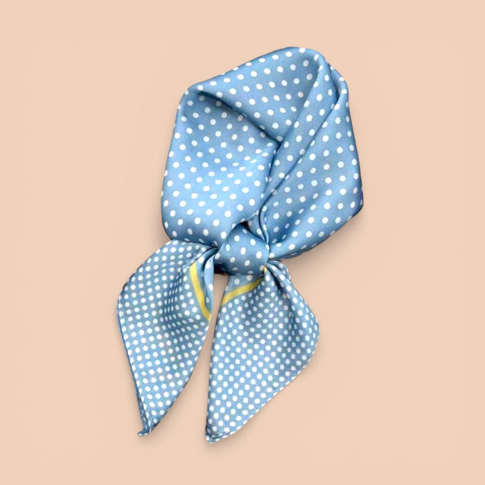 BLUE SPOT - Classic Print Neck Scarf - 1773