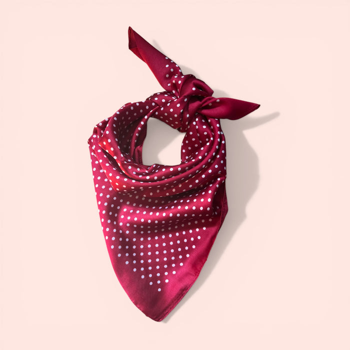 CHERRY SPOT - Classic Print Neck Scarf - 1773