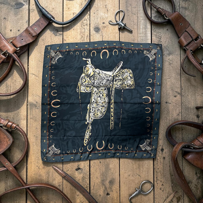 OUTLAW - Midnight - Graphic Neck Scarf - 1773