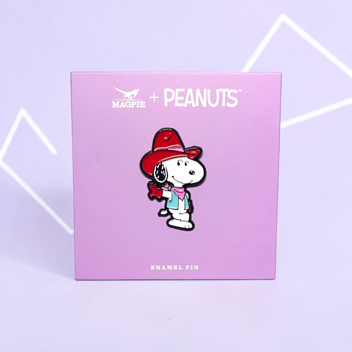 Cowboy Snoopy 'Howdy' Pin - Magpie