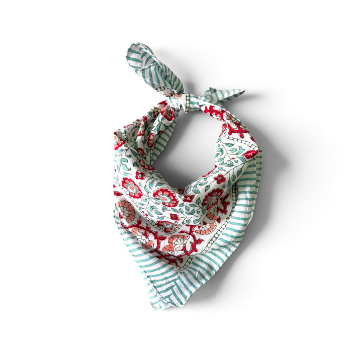 100% FINE COTTON BANDANA - 'Apples' - 1773