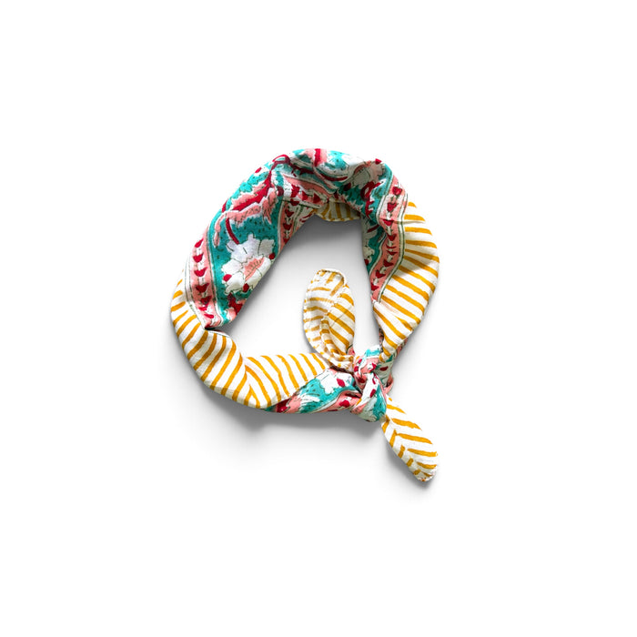 100% FINE COTTON BANDANA - 'Sunshine' - 1773