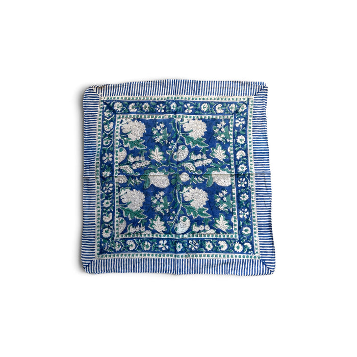 100% FINE COTTON BANDANA - 'Blue Willow' - 1773
