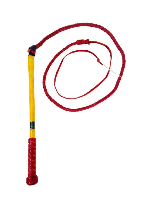 Redhide Stockwhip 4 Plaits