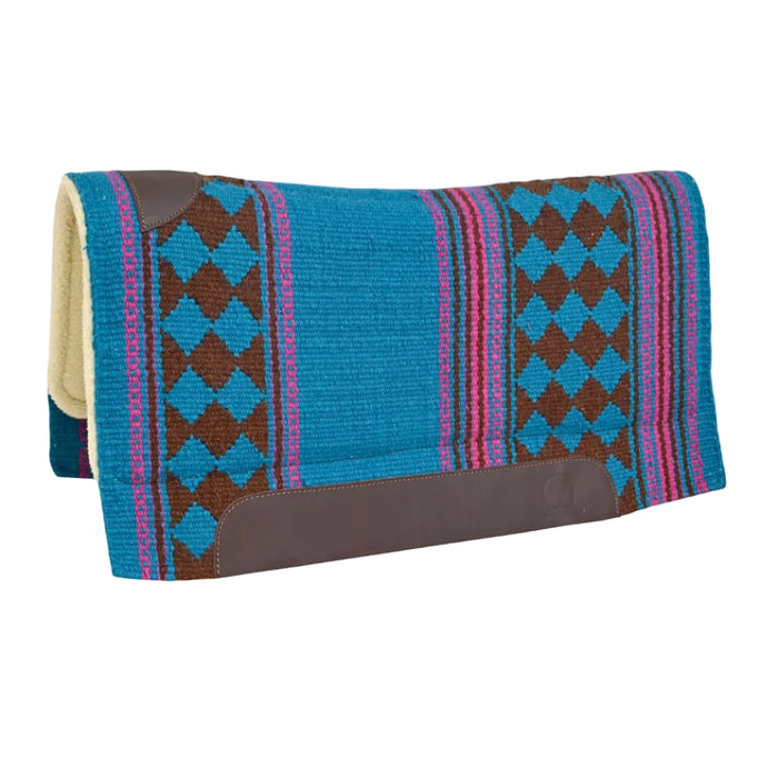 Western Show Contoured Pads with Fleece Underlay