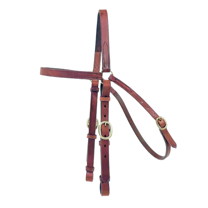 "BARKLY" Straight Barcoo 3/4" Bridle - Kimberley Ringers