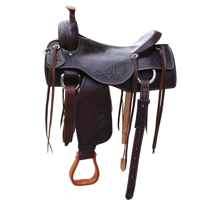 Ranch Roper Saddle 17" - Smooth Like Cactus