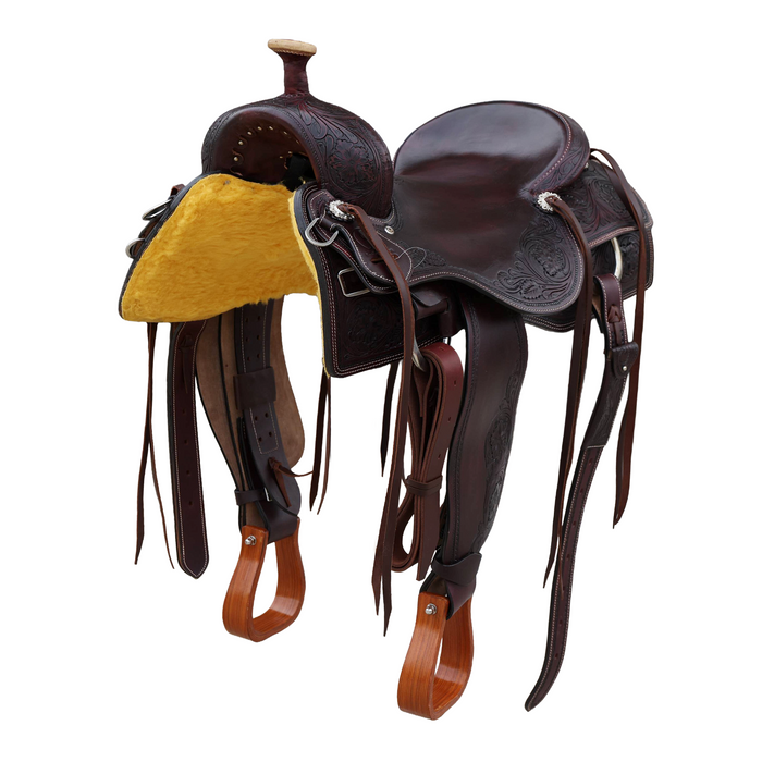 Ranch Roper Saddle 17" - Smooth Like Cactus