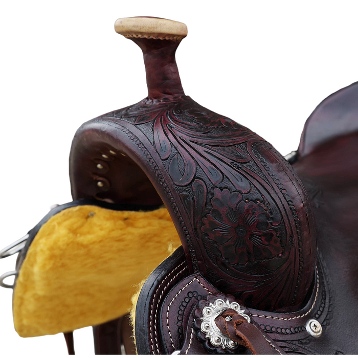 Ranch Roper Saddle 17" - Smooth Like Cactus