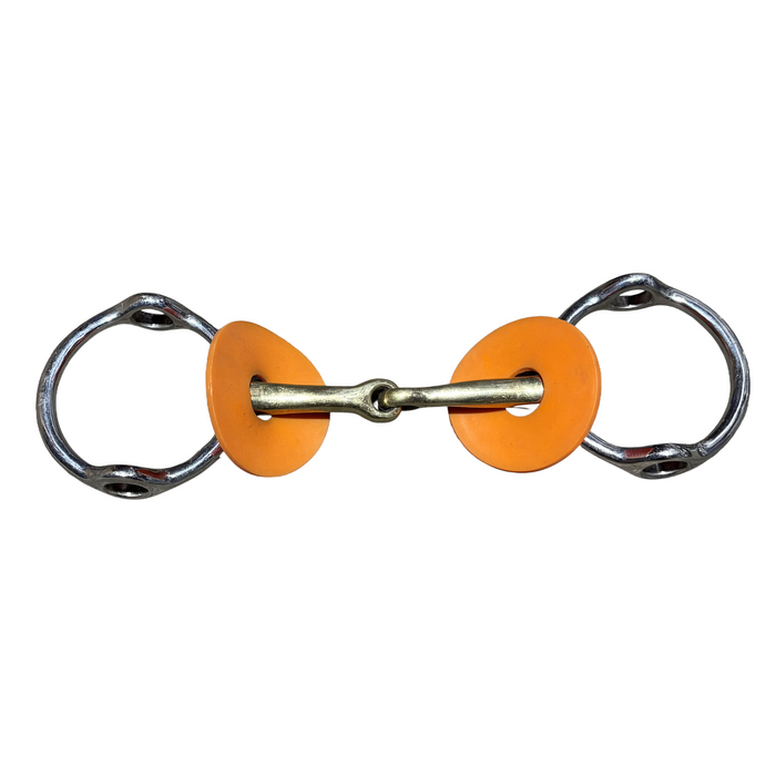 Medium Ring German silver polo gag
