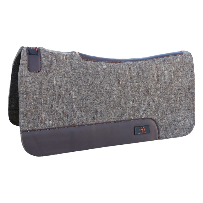 "Santiago Roper" Contoured Woollen Saddle Pad - Smooth Like Cactus