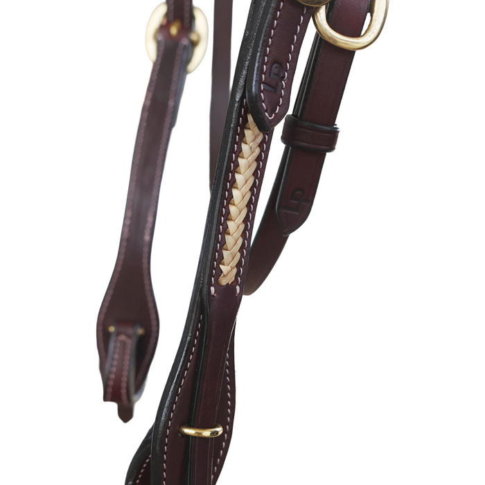 Bridle with Rawhide Browband