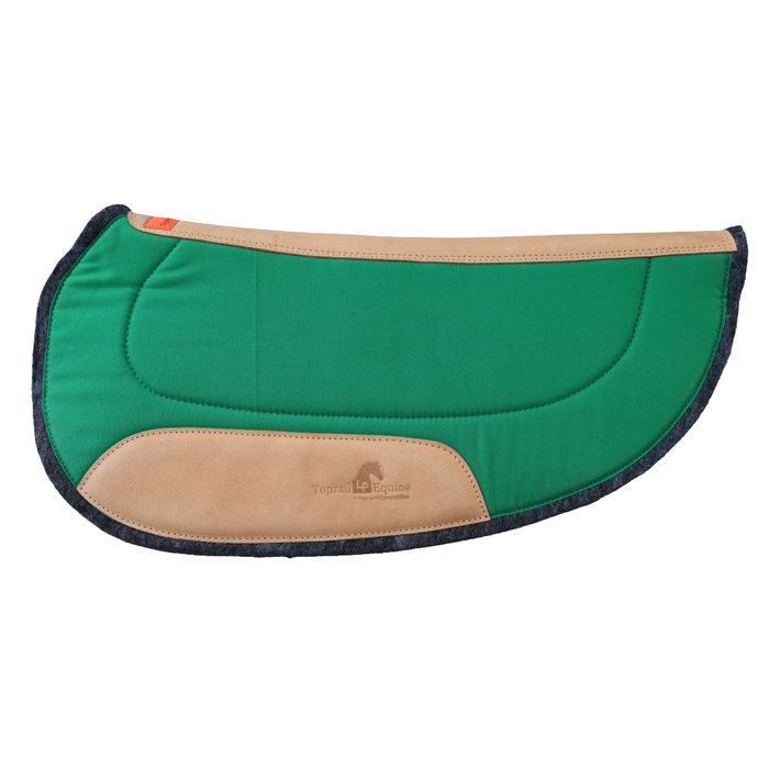 Oval Challenge/Barrel Race Pad - Green