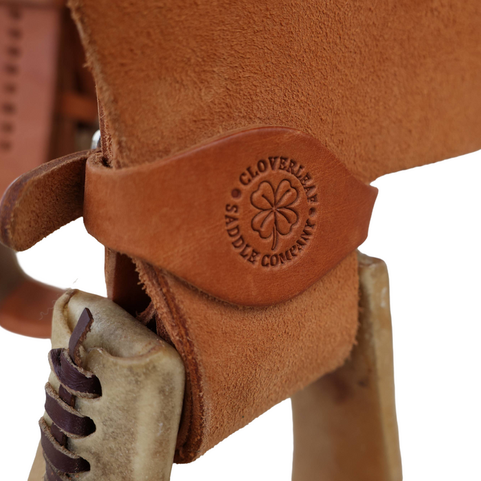 Cloverleaf Saddlery Rough Out Roping Saddle