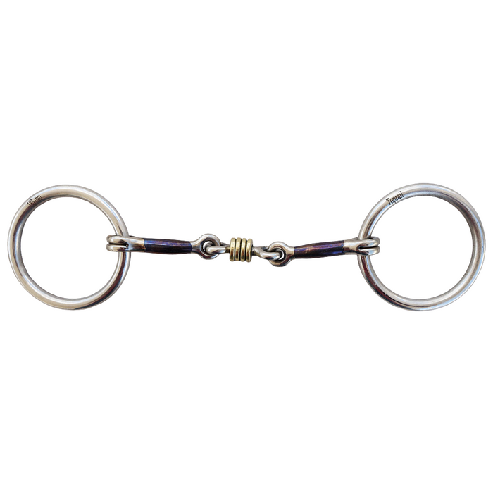 Weighted loose ring sweet iron with ring 4 plate