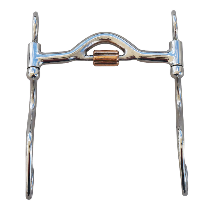 "S" Shank cricket roller bit with copper inlays