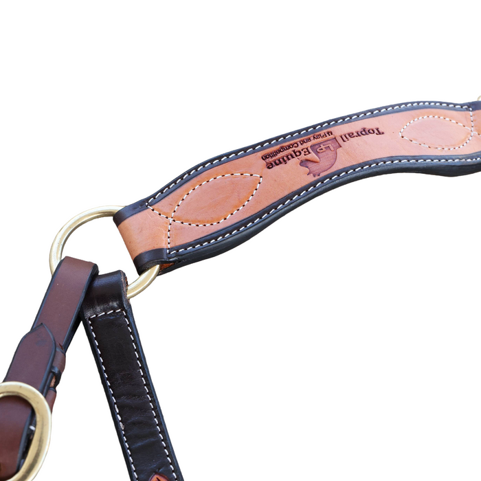 "BRIGALOW" Basket Stamped Breastplate