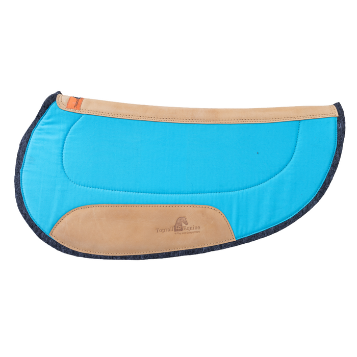 Oval Challenge/Barrel Race Pad - Turquoise