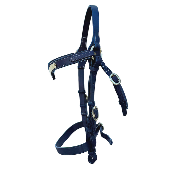 V Show Plate Bridle with No Plait