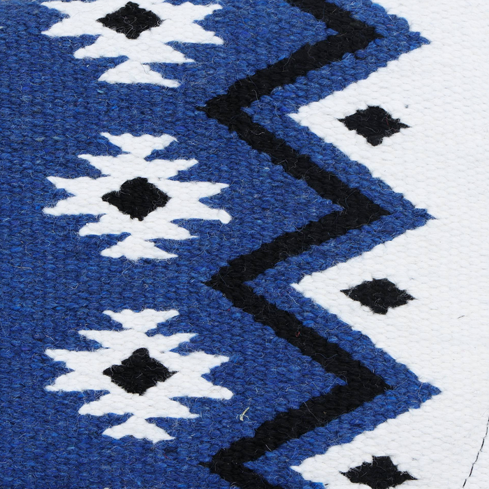 Katherine Contoured Pad 36" x 34" Blue/ White