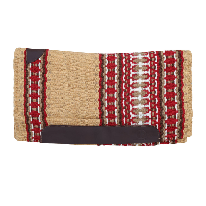 Western Show Contoured Pads with Fleece Underlay