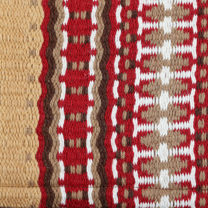 Western Show Contoured Pads with Fleece Underlay