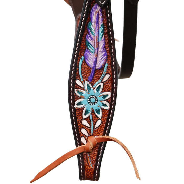 "DREAM CATCHER" Headstall Smooth Like Cactus
