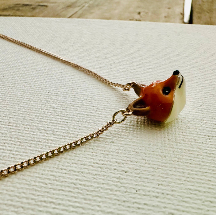 Fox Necklace  - Carol Young Silver