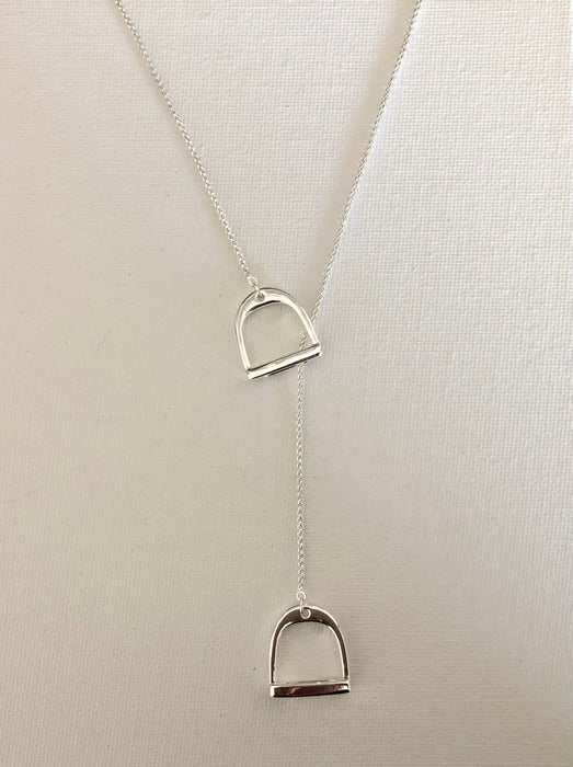 Stirrup Necklace - Carol Young Silver