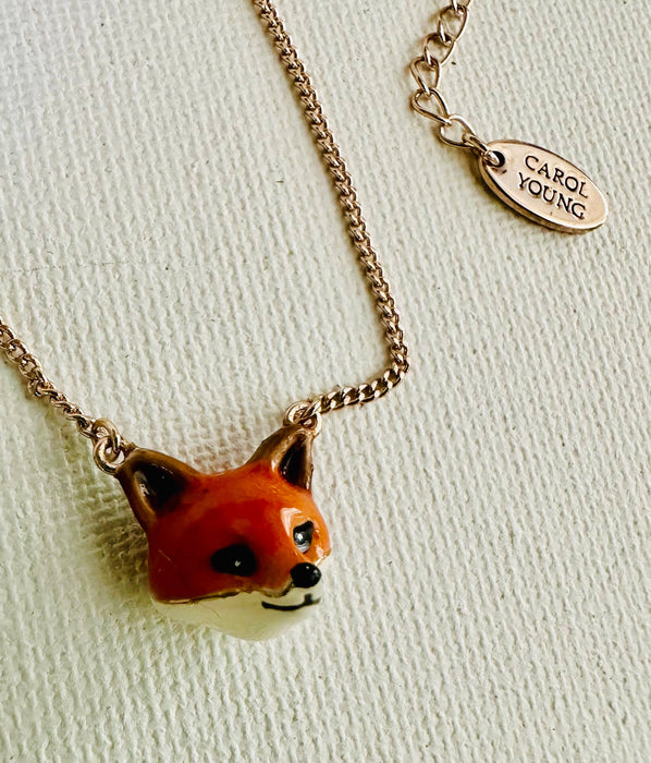 Fox Necklace  - Carol Young Silver