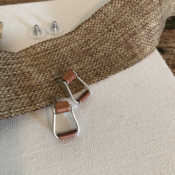 Oxbow Earrings - Carol Young Silver