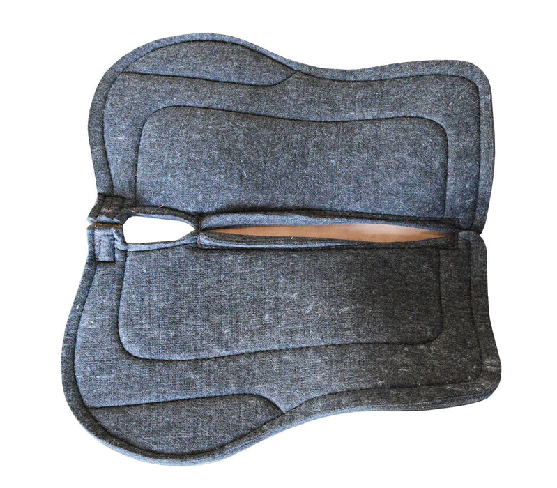 TOPRAIL EQUINE Contoured Pad - Maroon