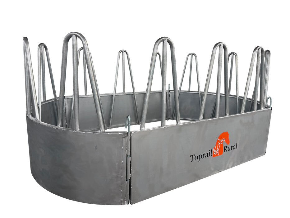 Rounded Rectangle Hay Feeder | Toprail Rural