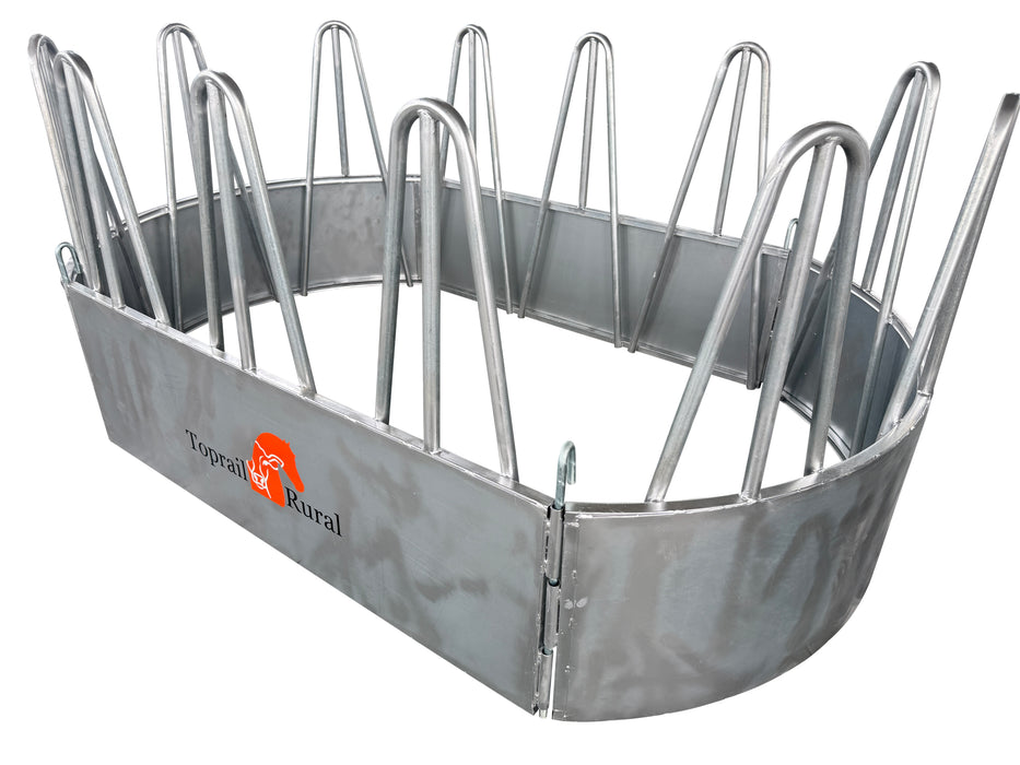 Rounded Rectangle Hay Feeder | Toprail Rural