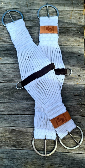 Mohair White Roper Girth