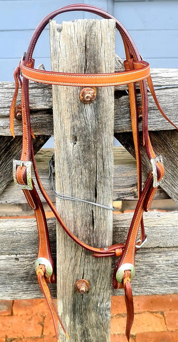 Arizona Show Bridle. Latigo Ties