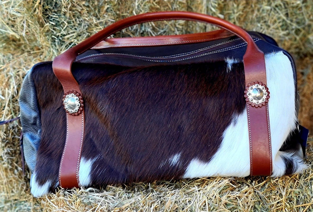 The 'Josephine' Western Cowhide Travel Bag