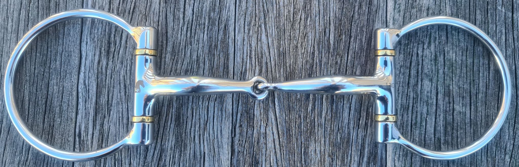 Stainless Steel Snaffle Campdraft Dee (Don Dodge) Bit 12mm