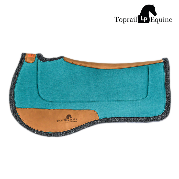 TOPRAIL EQUINE Contoured Saddle Pad - Teal