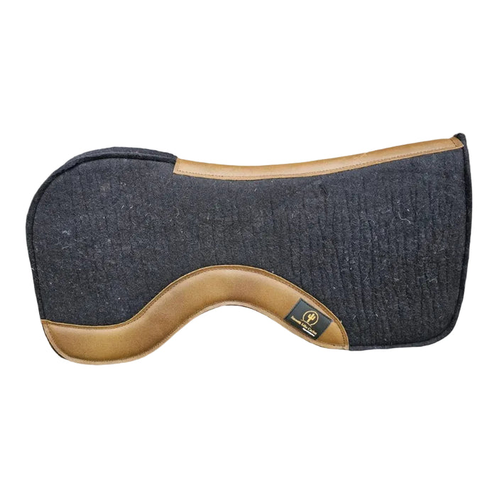 "Cody"  Open Wither Reiner Performance Barrel Pad - Black Felt
